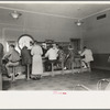 Interior of rest stop for buses, New Madrid, Missouri