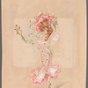 Watercolor and ink study by K. Grey for The Poppy Girl, used to illustrate a poster advertising the 1902 stage production The Wizard of Oz