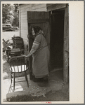 Wife of Bohemian farmer near Black River Falls, Wisconsin