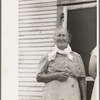 Old woman resident of Winton, Minnesota