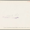 Transient laborer asleep in park, Gateway District, Minneapolis, Minnesota