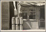 Milk cans and store, Cook, Minnesota