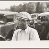 Farmer at auction of S.W. Sparlin, Orth, Minnesota