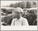 Farmer at auction of S.W. Sparlin, Orth, Minnesota
