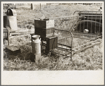 Household goods at auction sale of S.W. Sparlin, Orth, Minnesota