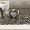 Man at S.W. Sparlin sale, Orth, Minnesota