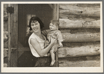 Mrs. Huravitch and youngest son. Williams County, North Dakota