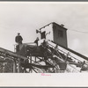 Control and sampling tower of beet unloading machine, East Grand Forks, Minnesota