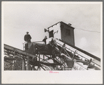 Control and sampling tower of beet unloading machine, East Grand Forks, Minnesota