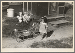 Children of cut-over farmer near Northome, Minnesota