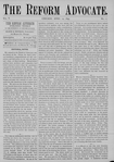 The Reform advocate