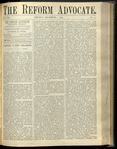 The Reform advocate