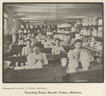 Decorating Room, Bennett's Pottery, Baltimore
