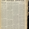 The Reform advocate