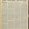 The Reform advocate