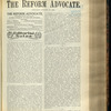 The Reform advocate