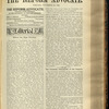 The Reform advocate