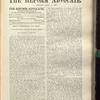 The Reform advocate