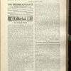 The Reform advocate