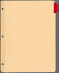 Costume bible for the original Broadway production of A Doll's Life