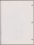 Costume bible for the original Broadway production of A Doll's Life