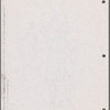 Costume bible for the original Broadway production of A Doll's Life