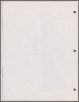 Costume bible for the original Broadway production of A Doll's Life