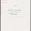 Superimposed publicity photograph of Jose Ferrer and Judith Evelyn in the stage production The Shrike