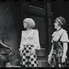 Jill Haworth and Lotte Lenya in the stage production Cabaret