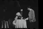 Jill Haworth and Bert Convy in the stage production Cabaret