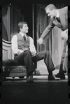 Bert Convy and Edward Winter in the stage production Cabaret