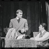 Bert Convy and unidentified in the stage production Cabaret