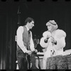 Bert Convy and Jill Haworth in the stage production Cabaret