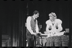 Bert Convy and Jill Haworth in the stage production Cabaret