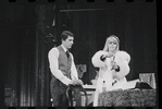 Bert Convy and Jill Haworth in the stage production Cabaret