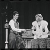 Bert Convy and Jill Haworth in the stage production Cabaret