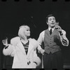 Jill Haworth and Bert Convy in the stage production Cabaret