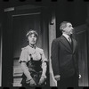 Lotte Lenya and Jack Gilford in the stage production Cabaret