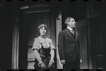 Lotte Lenya and Jack Gilford in the stage production Cabaret