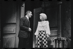 Jack Gilford and Jill Haworth in the stage production Cabaret