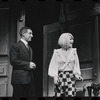 Jack Gilford and Jill Haworth in the stage production Cabaret
