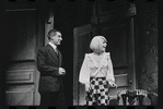 Jack Gilford and Jill Haworth in the stage production Cabaret