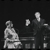 Jack Gilford and unidentified in the stage production Cabaret