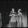 Peg Murray and Lotte Lenya in the stage production Cabaret