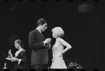 Bert Convy and Jill Haworth in the stage production Cabaret