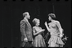 Edward Winter, Lotte Lenya and Mara Landi in the stage production Cabaret