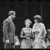 Edward Winter, Lotte Lenya and Peg Murray in the stage production Cabaret