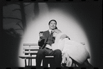 Bert Convy and Jill Haworth in the stage production Cabaret