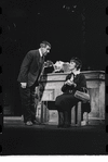 Jack Gilford and Lotte Lenya in the stage production Cabaret