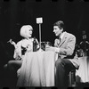 Jill Haworth and Bert Convy in the stage production Cabaret